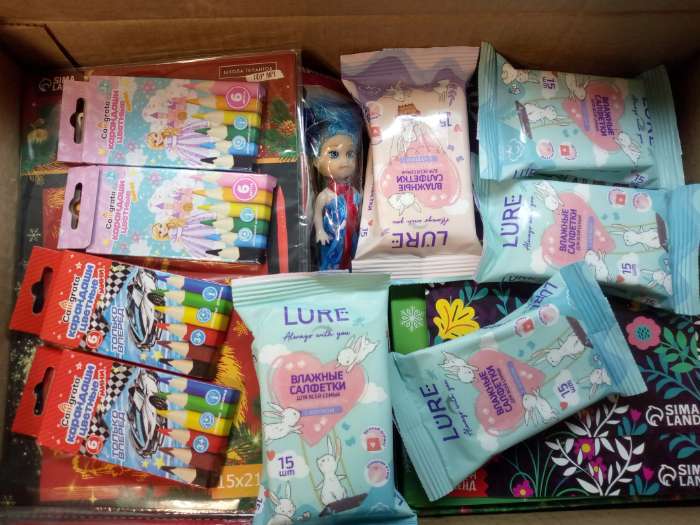 Фотография покупателя товара Влажные салфетки Lure для всей семьи, 15 шт. - Фото 2