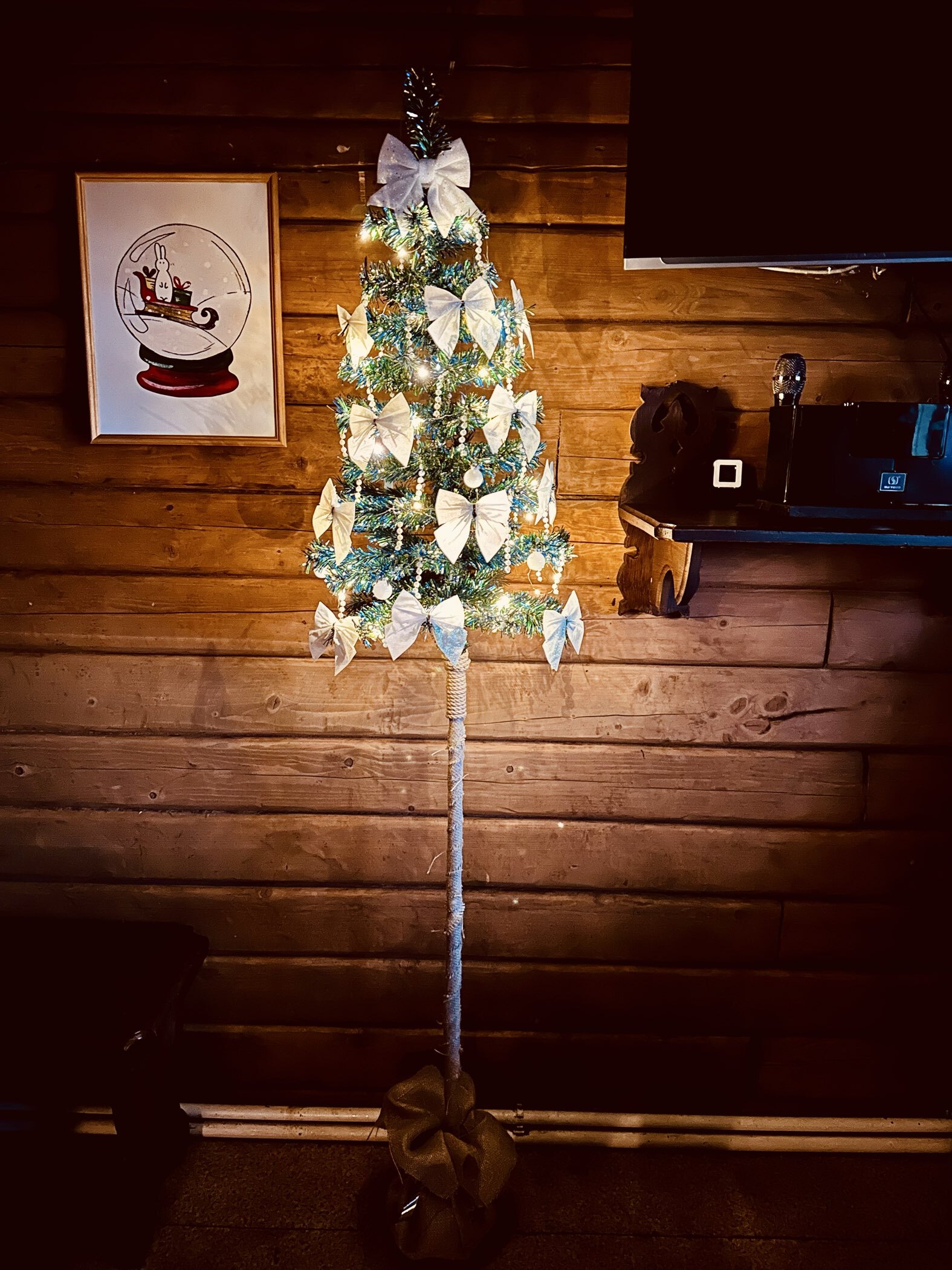 Фотография покупателя товара Искусственная ёлка цветная «Зимнее волшебство. Радуга» синий, 90 см, d нижнего яруса 40 см, d иголок 6 см, 90 ПВХ веток отгибаются - Фото 2