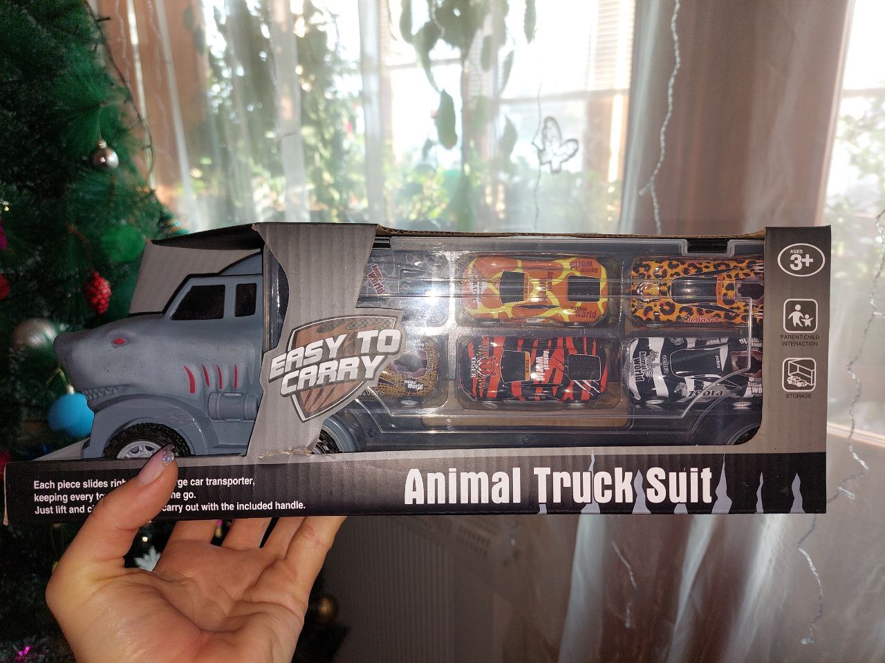 Фотография покупателя товара Грузовик «Акула. Перевозчик», с машинками 6 шт. - Фото 1