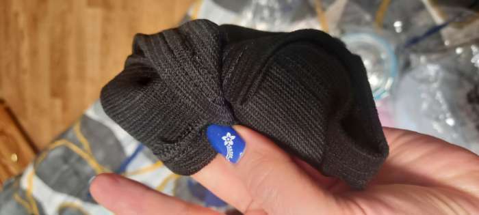 Фотография покупателя товара Бандаж на голеностоп, 10×5 см, чёрный - Фото 5