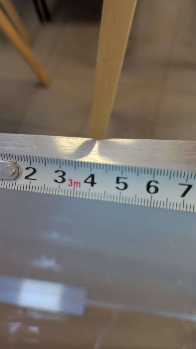 Фотография покупателя товара Доска магнитно-маркерная, двусторонняя, с полочкой, 90 × 120 см - Фото 2