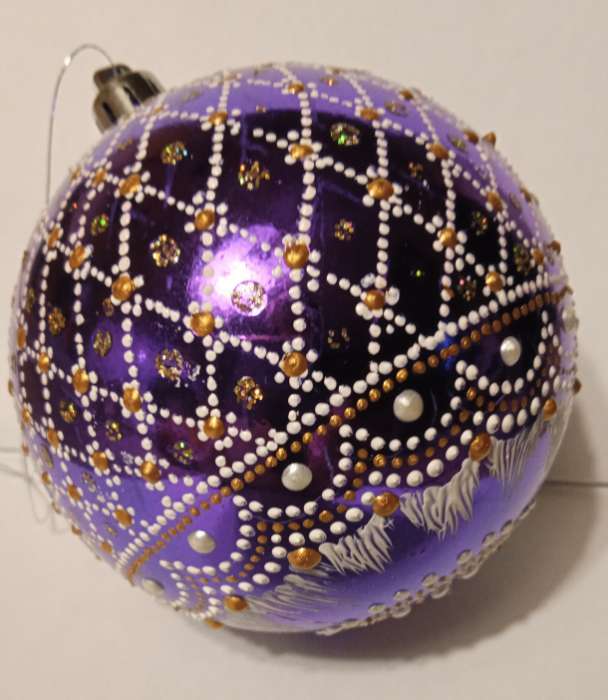 Фотография покупателя товара Ёлочные игрушки «Глянец», шары новогодние, d=8 см, набор 12 шт., МИКС - Фото 1