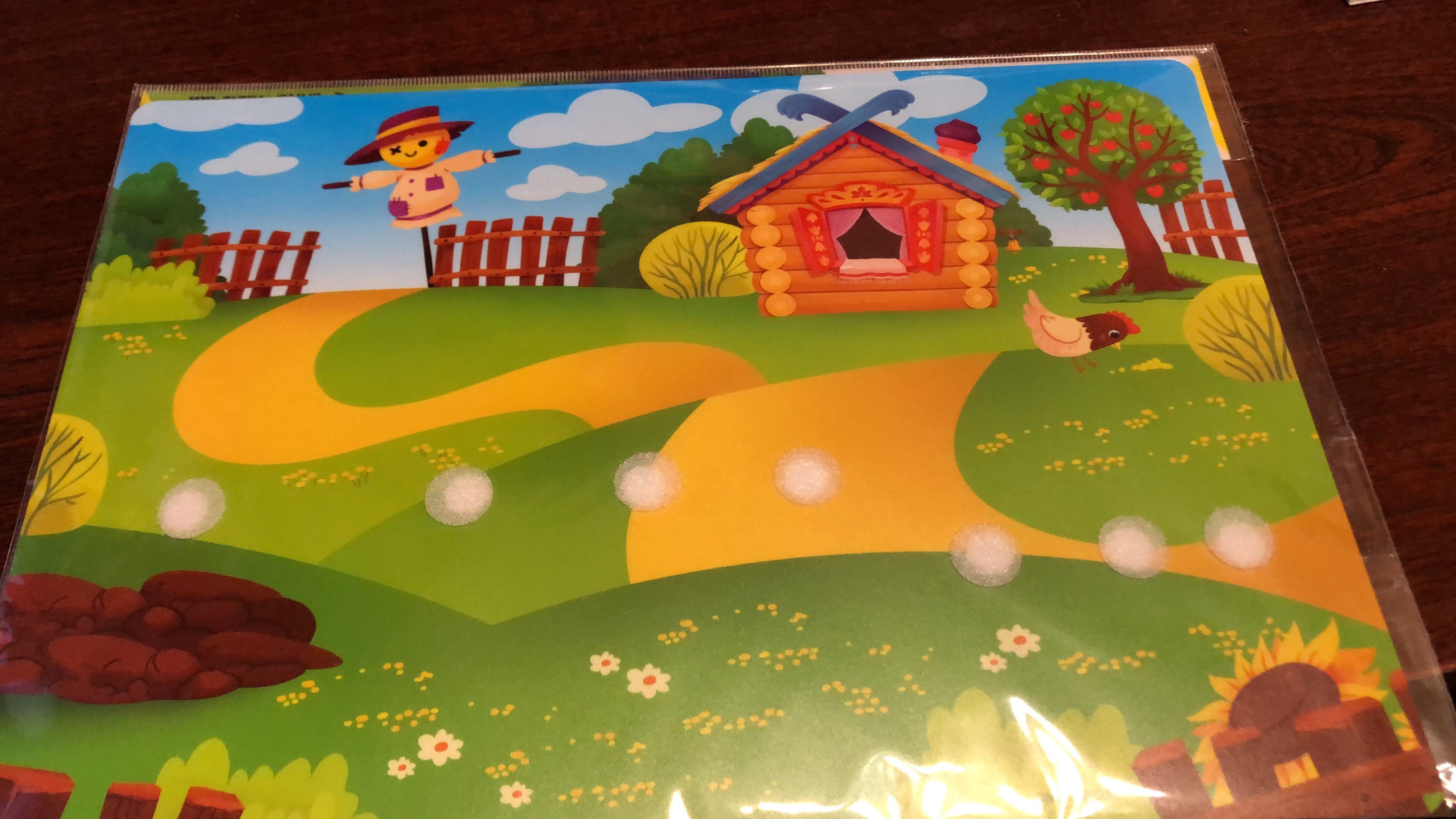 Фотография покупателя товара Развивающая игра на липучках. Театр по мотивам русской народной сказки «Репка» - Фото 1