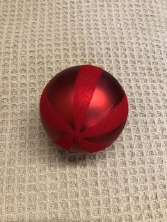 Фотография покупателя товара Ёлочные шары «Бархат», новогодние, d=8 см, набор 6 шт., красный - Фото 2