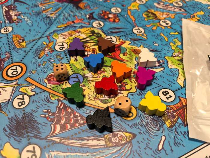 Фотография покупателя товара Фишки для настольных игр «Человечки», 10 шт., 2 кубика - Фото 1