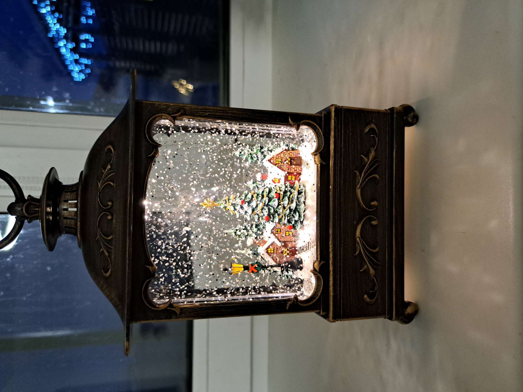 Фотография покупателя товара Светодиодная фигура «Новогодняя деревня» 14.5×22×8 см, пластик, батарейки ААх3 (не в комплекте), USB, свечение тёплое белое - Фото 2