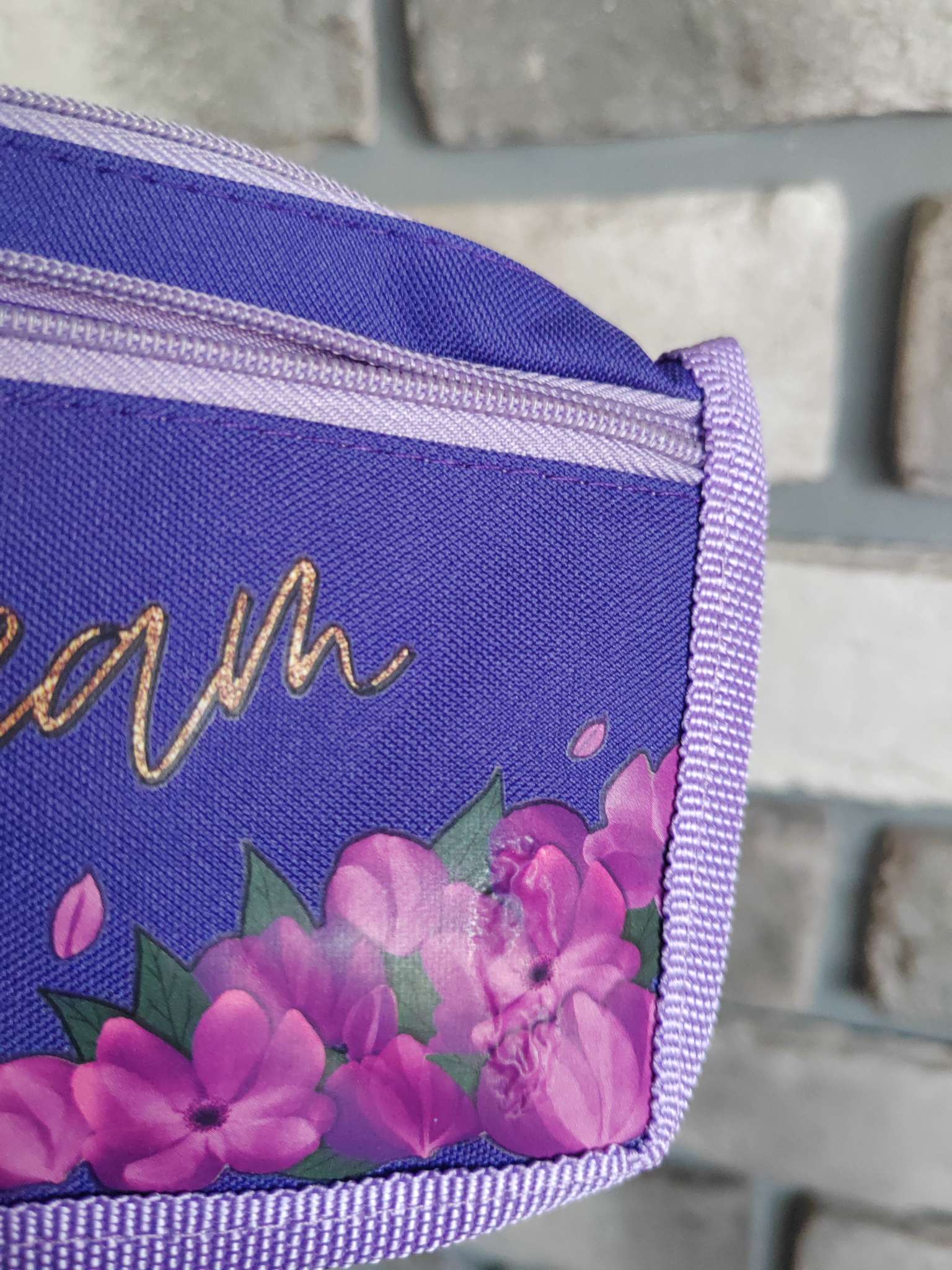 Фотография покупателя товара Пенал школьный, текстиль, 2 отделения, 8×21×4 см «Совушка» - Фото 5