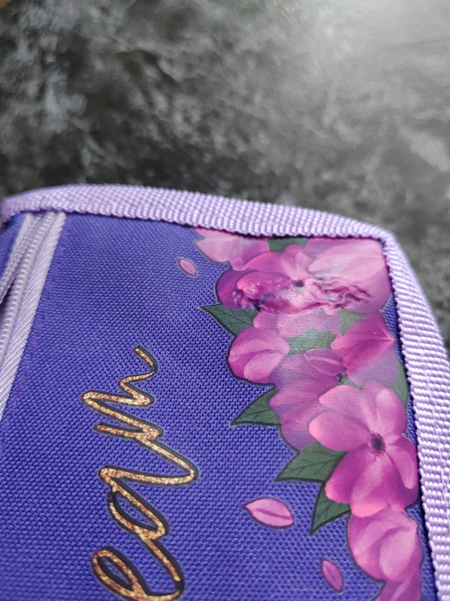 Фотография покупателя товара Пенал школьный, текстиль, 2 отделения, 8×21×4 см «Совушка» - Фото 6