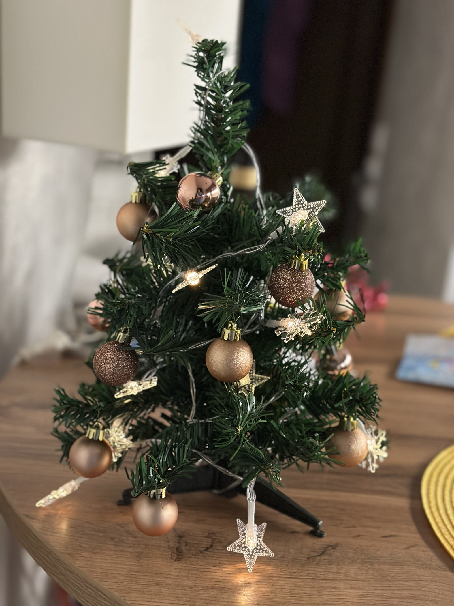 Фотография покупателя товара Ёлочные шары «Перламутр», набор 16 шт., d=3 см - Фото 2