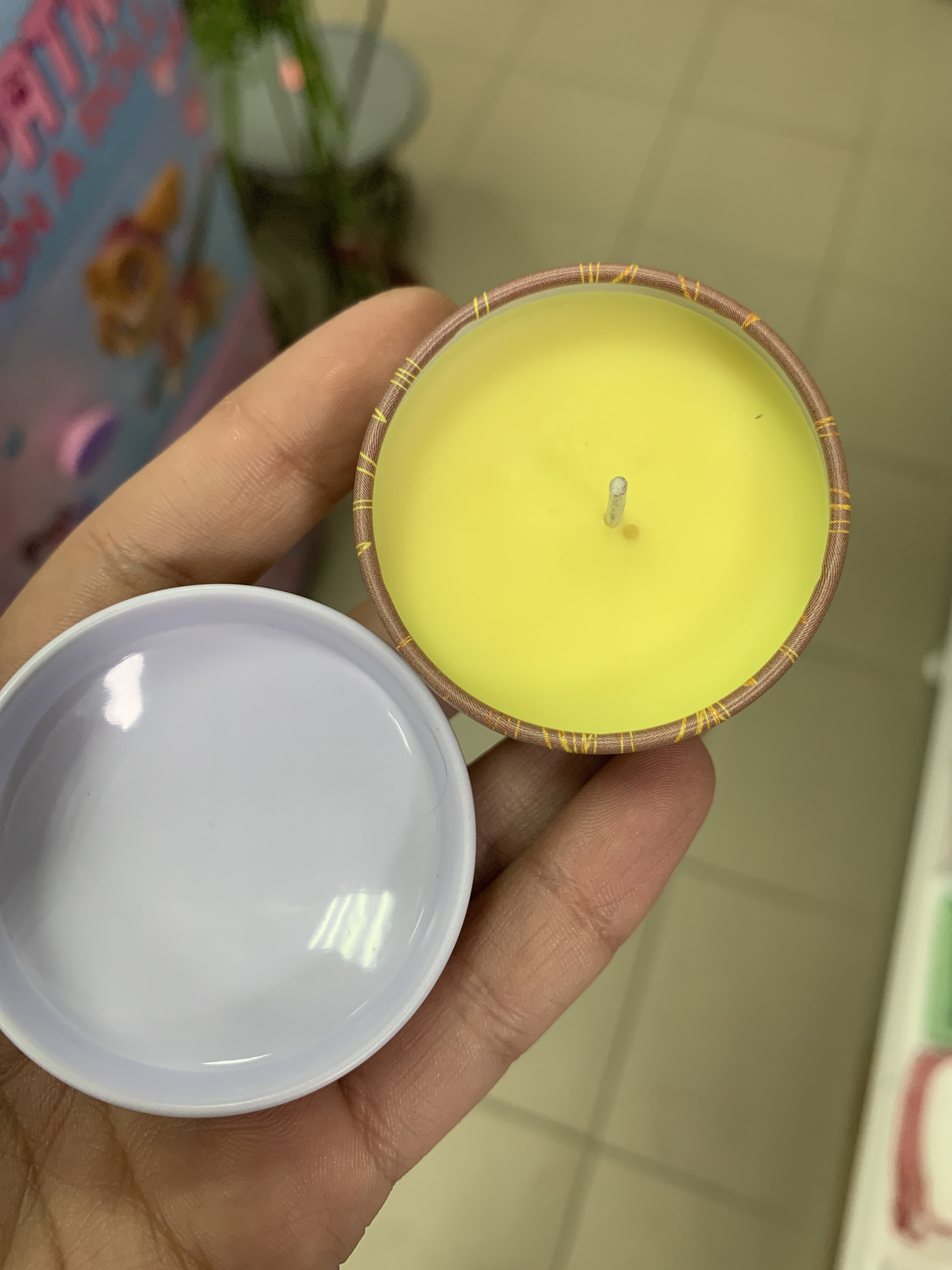 Фотография покупателя товара Ароматическая свеча в банке «Будь собой», 2,5 х 5 см.