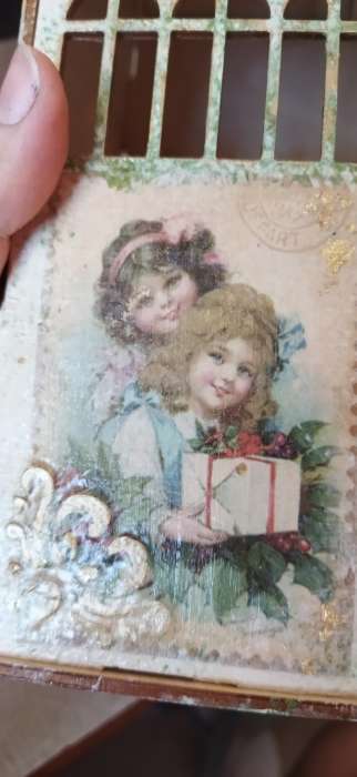 Фотография покупателя товара Декупажная карта «Винтажный Новый год», А4 - Фото 4