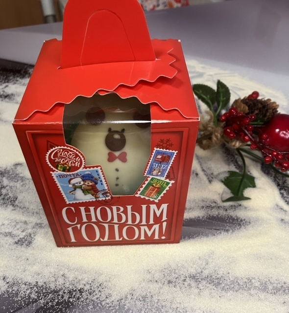 Фотография покупателя товара Складная коробка под один капкейк «Аромат праздника», 9 х 9 х 11 см - Фото 2