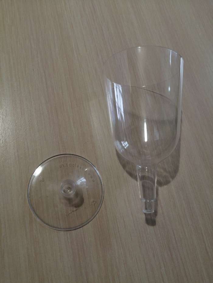 Фотография покупателя товара Бокал пластиковый одноразовый для вина «Кристалл», 200 мл, с металлизированными каемками, цвет прозрачный, 6 шт/уп - Фото 11