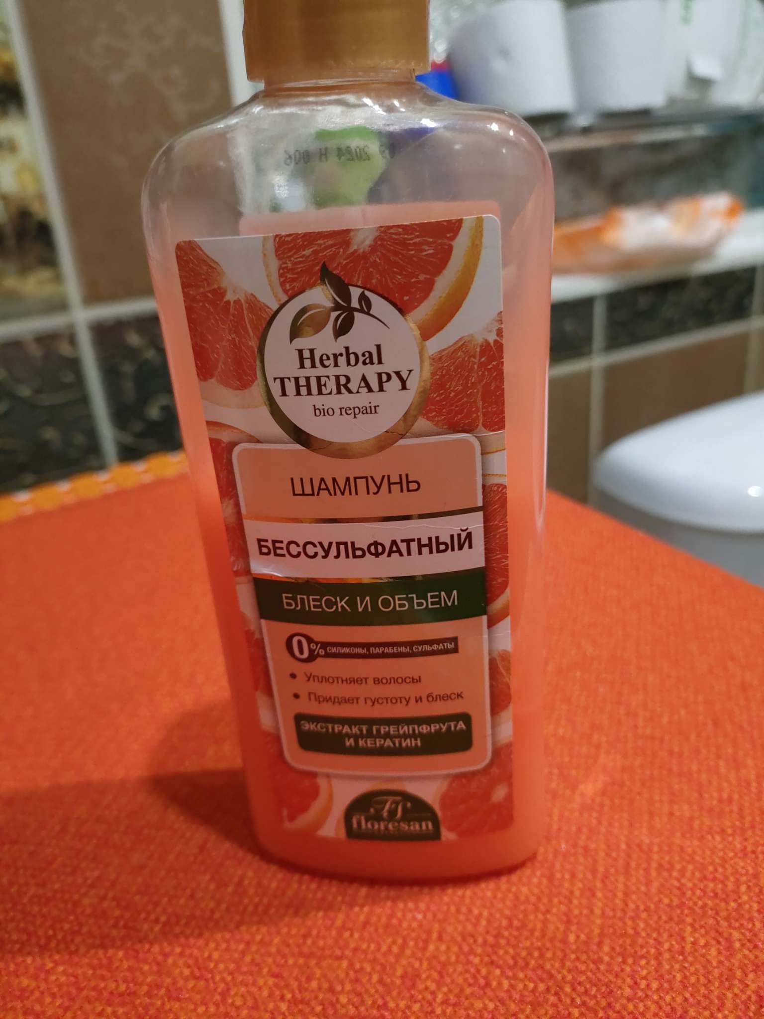 Фотография покупателя товара Шампунь Herbal Therapy бессульфатный, 400 мл - Фото 2