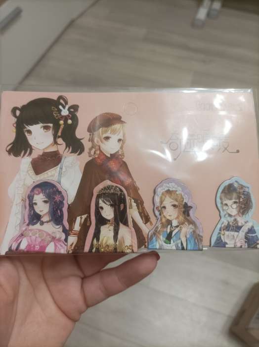 Фотография покупателя товара Набор магнитных закладок для книг Calligrata «Аниме», 4 шт., МИКС - Фото 1