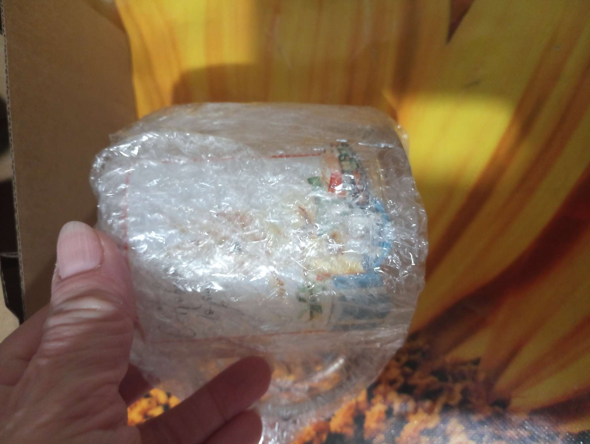 Фотография покупателя товара Кружка новогодняя стеклянная «С новым годом! Аромат праздника», 300 мл - Фото 1