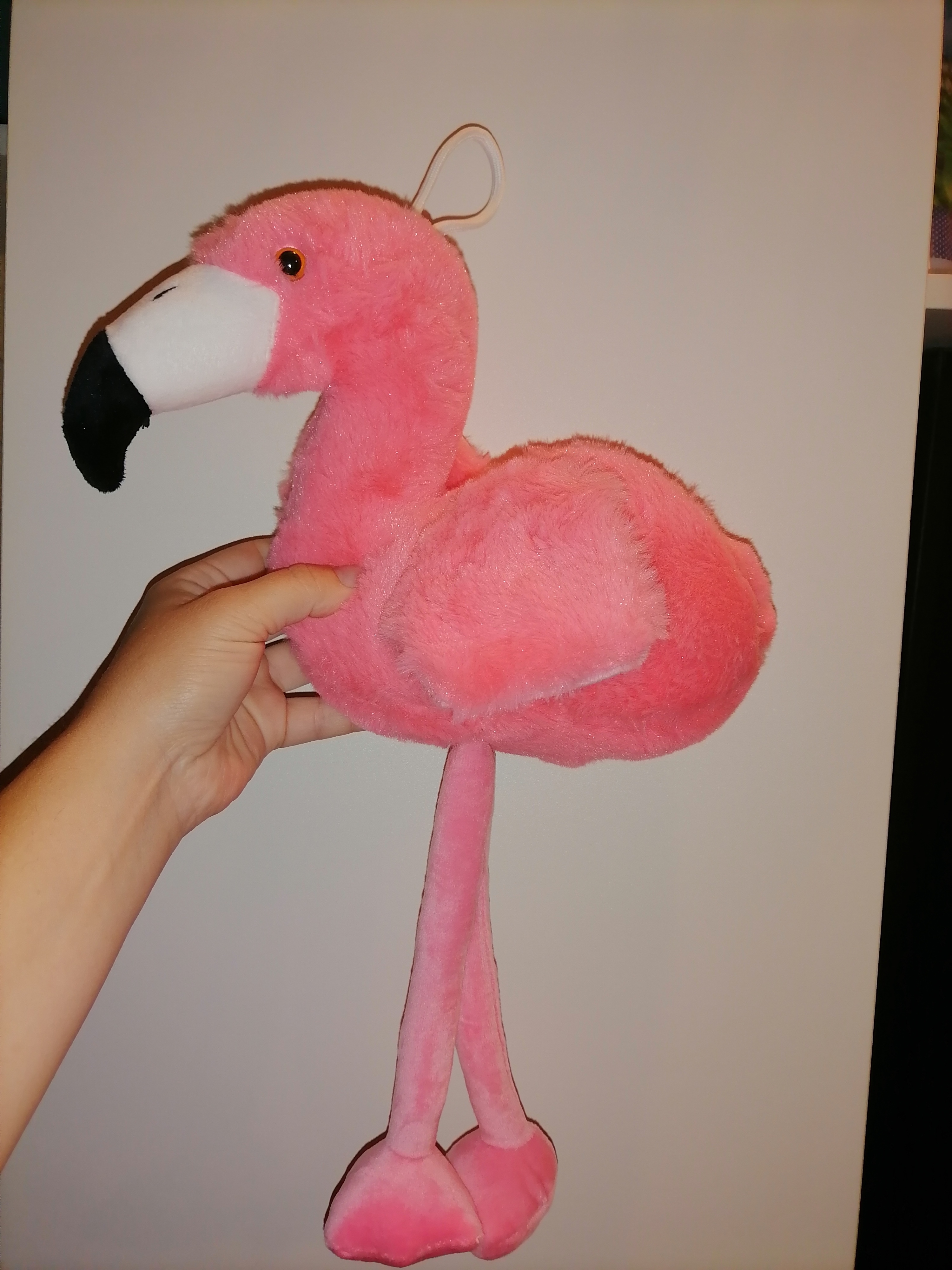 Фотография покупателя товара Мягкая игрушка «Фламинго» - Фото 4