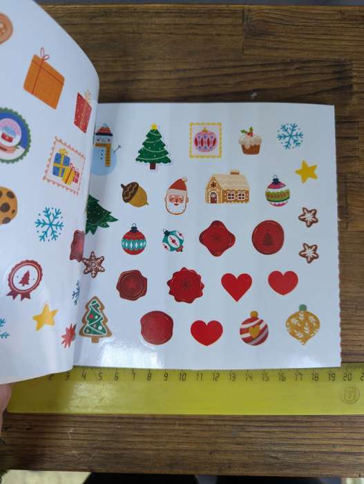 Фотография покупателя товара Книга «Адвент в письмах. Задания на каждый день декабря», 32 письма, 52 наклейки - Фото 5