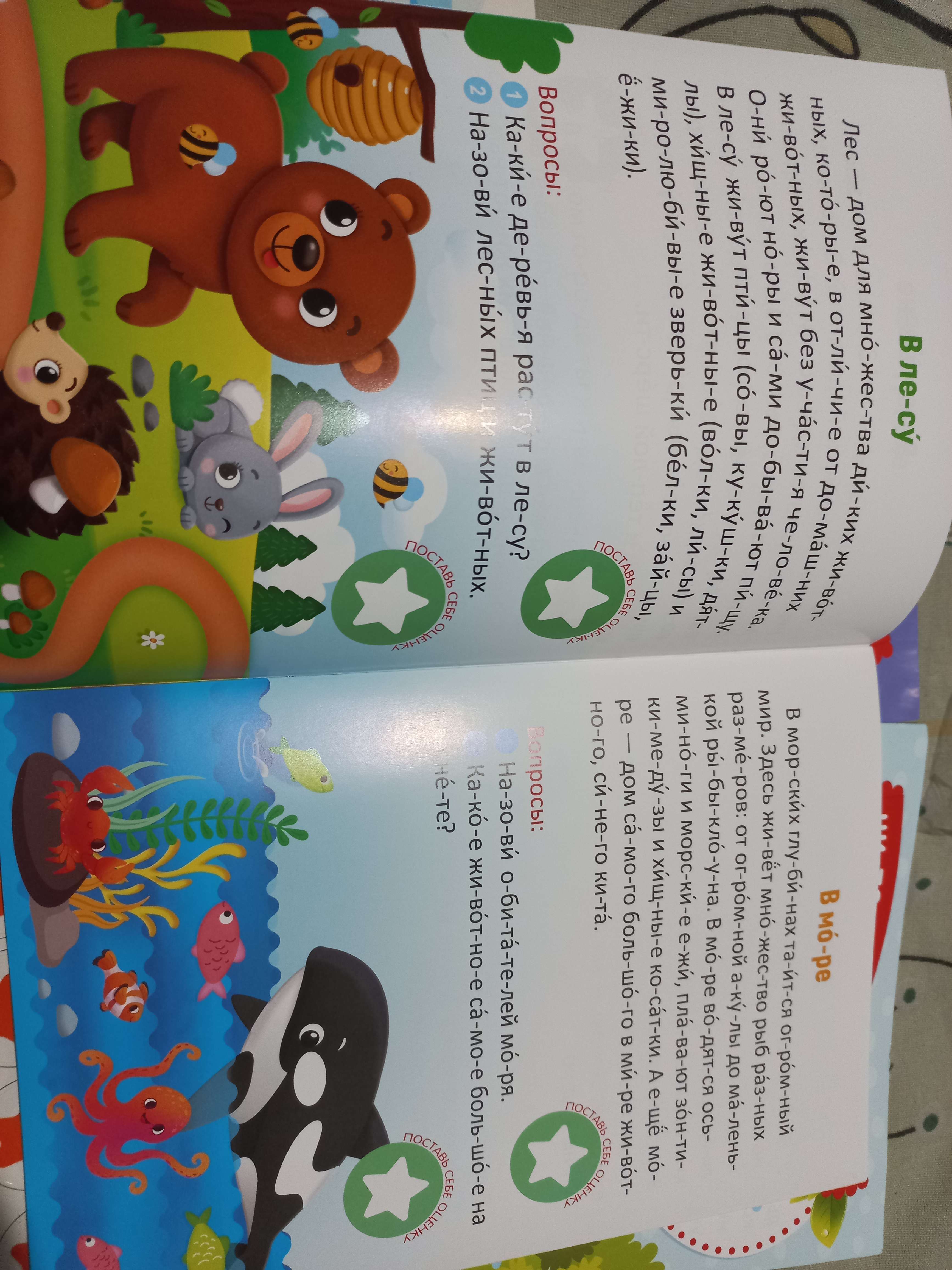 Фотография покупателя товара «Читаем по слогам» Книги набор с наклейками, 4 шт. по 12 стр. - Фото 6