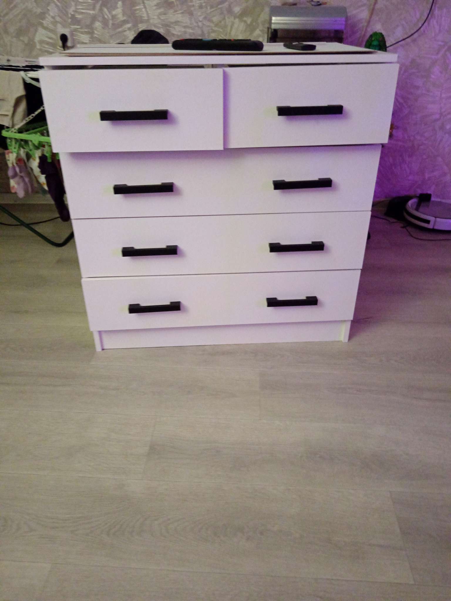 Фотография покупателя товара Комод для хранения «Эра. К800–3/2», 5 ящиков, 800×440×830 мм, цвет белый - Фото 35