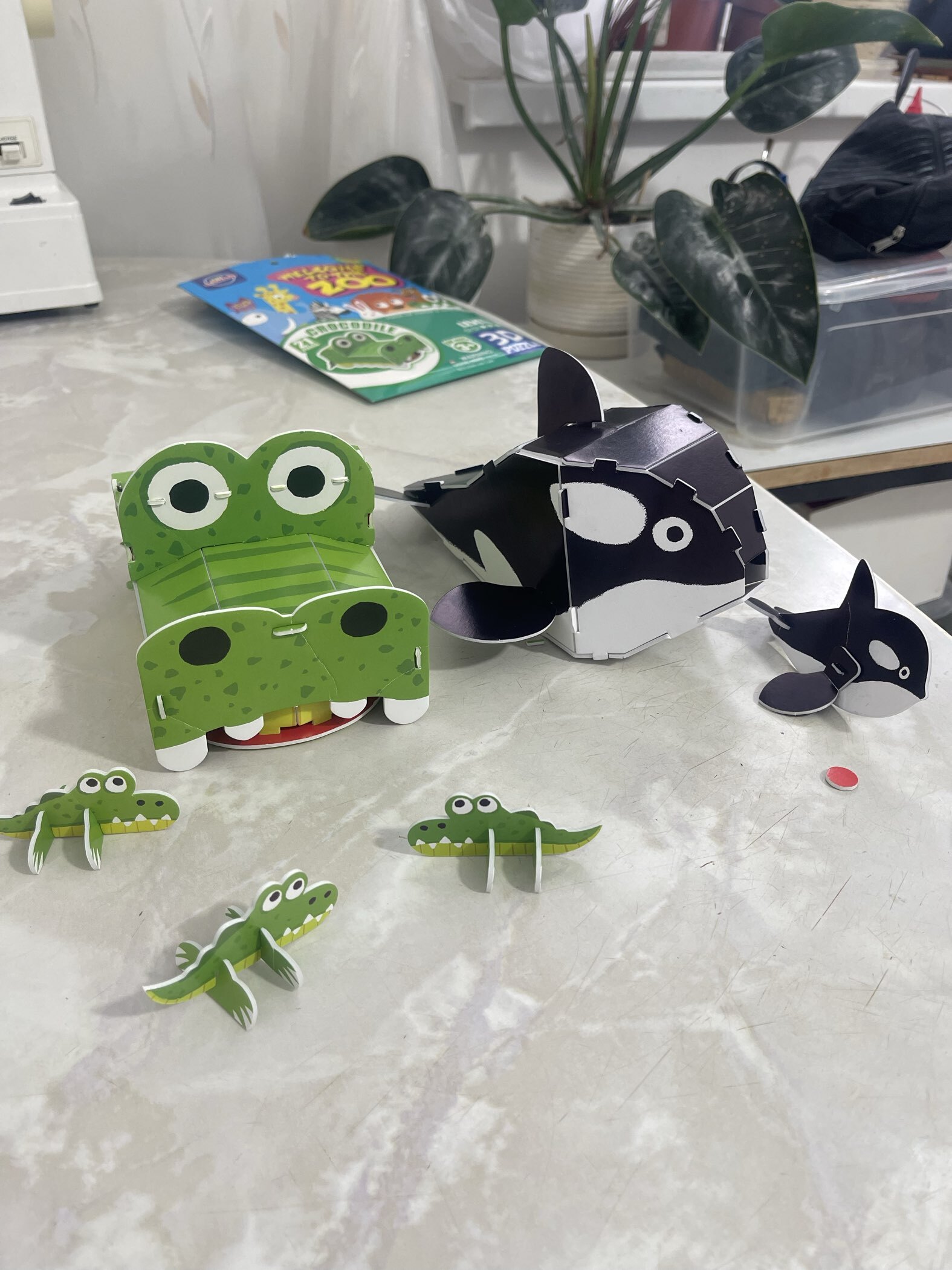 Фотография покупателя товара Конструктор 3D фигурки «Кролик», набор для творчества - Фото 2