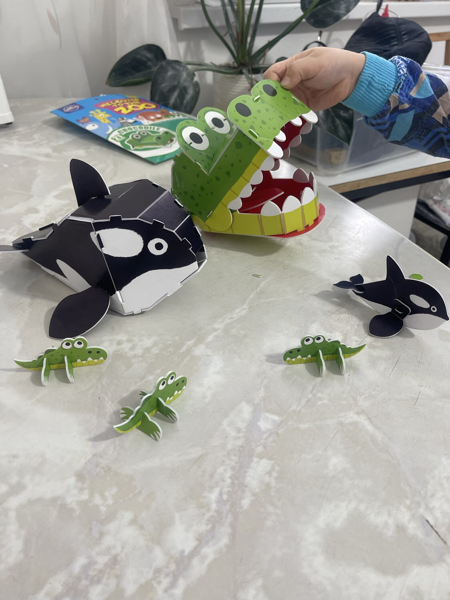 Фотография покупателя товара Конструктор 3D фигурки «Кролик», набор для творчества - Фото 1