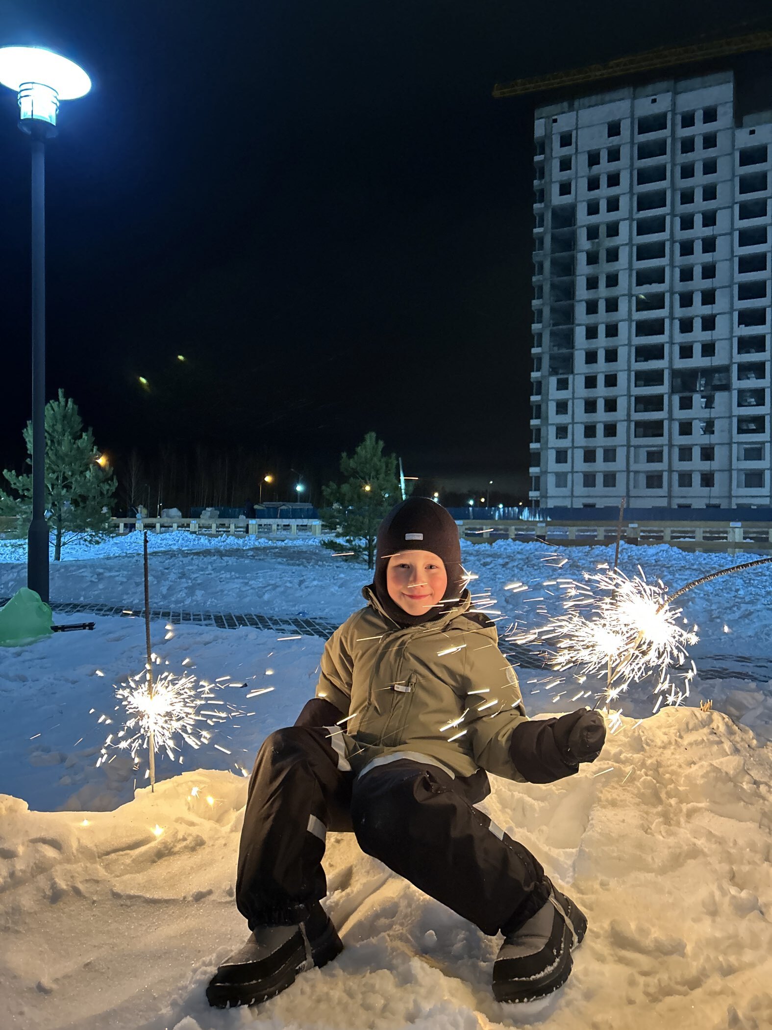 Фотография покупателя товара Бенгальские огни, 40 см, 3 штуки, «Новогодние», 80 сек - Фото 6