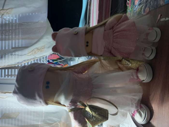 Фотография покупателя товара Набор для шитья. Интерьерные куклы «Иви и Эми», 20 см - Фото 5