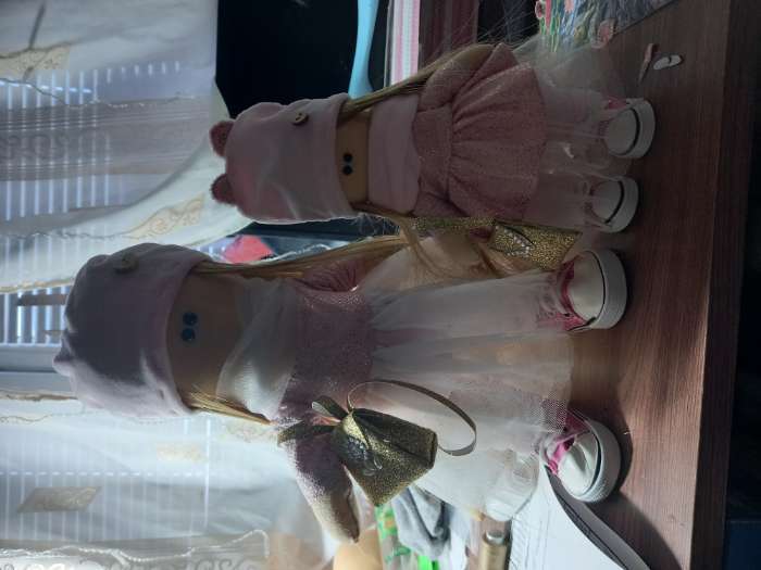 Фотография покупателя товара Набор для шитья. Интерьерные куклы «Иви и Эми», 20 см - Фото 3