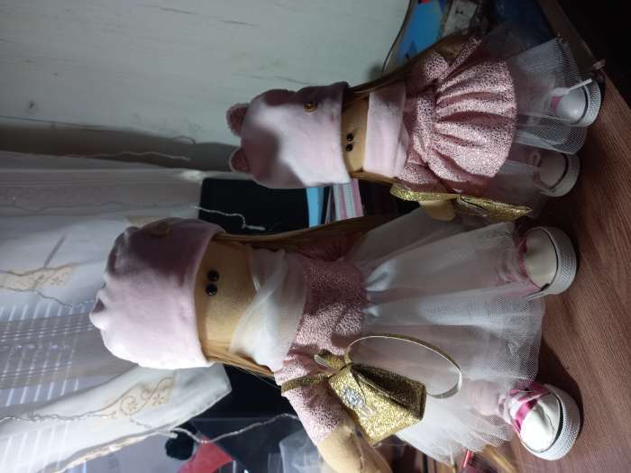 Фотография покупателя товара Набор для шитья. Интерьерные куклы «Иви и Эми», 20 см - Фото 4