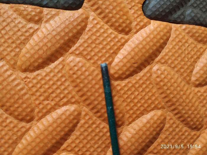 Фотография покупателя товара Штекер "Гусеница с зонтиком", 13х16см, длина 60см - Фото 3