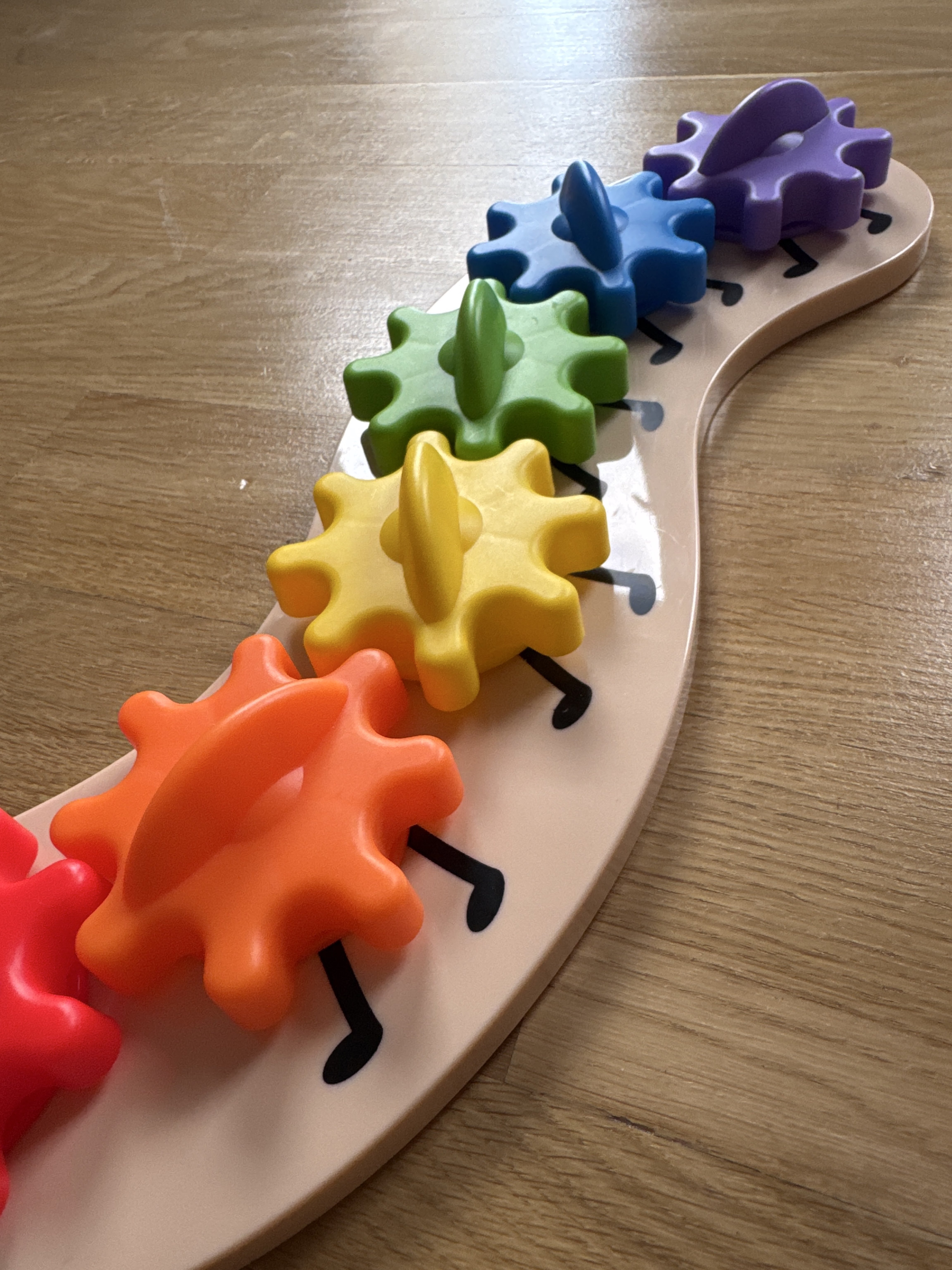 Фотография покупателя товара Развивающая игрушка «Весёлая гусеница» - Фото 1