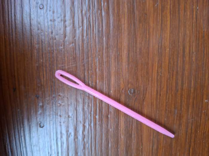 Фотография покупателя товара Вышивка пряжей на новый год «Ёлочный шарик»‎ на картоне, набор для творчества - Фото 3