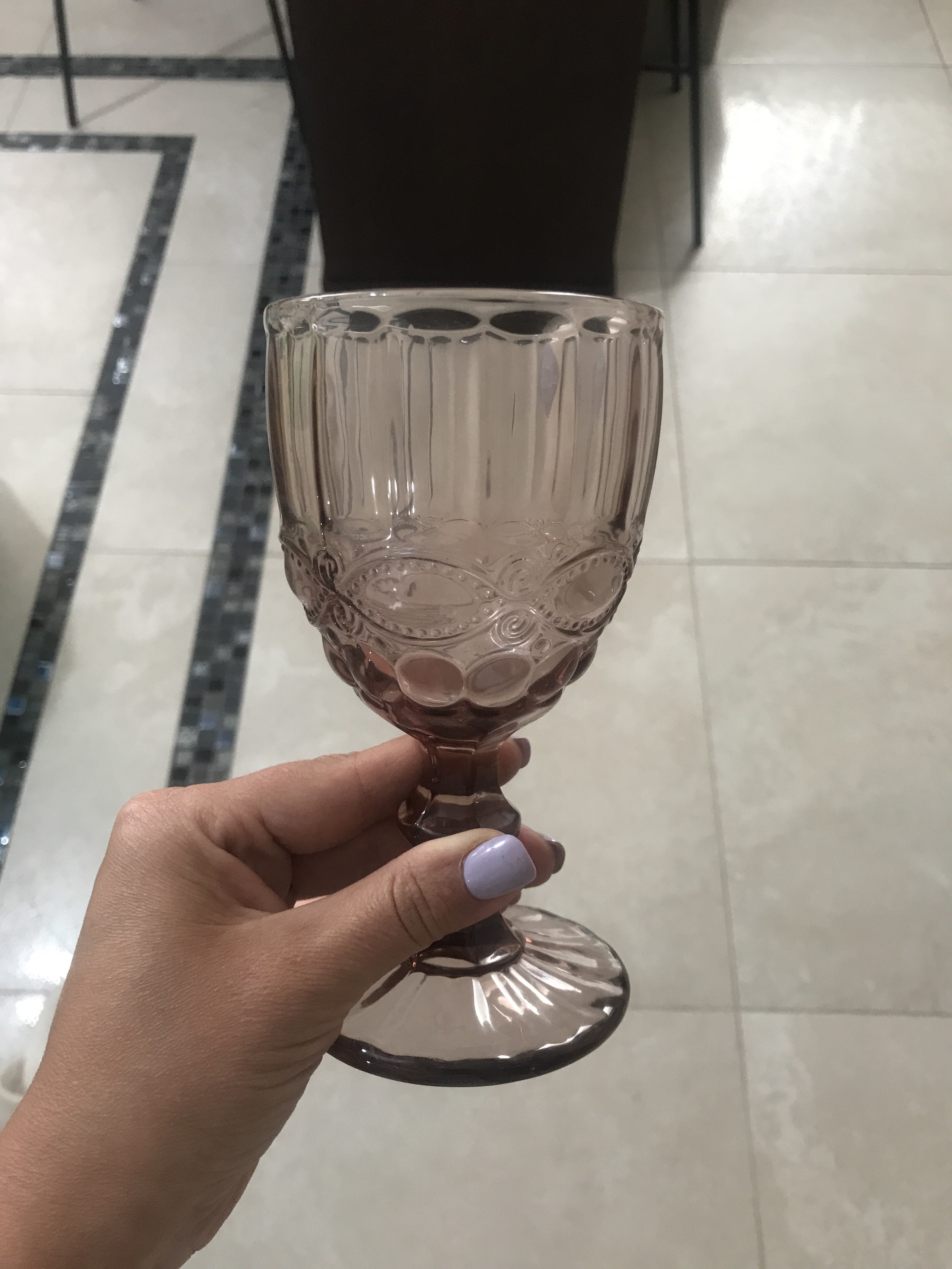 Фотография покупателя товара Набор бокалов стеклянных Magistro «Ла-Манш», 250 мл, 9×17 см, 6 шт, цвет розовый - Фото 23