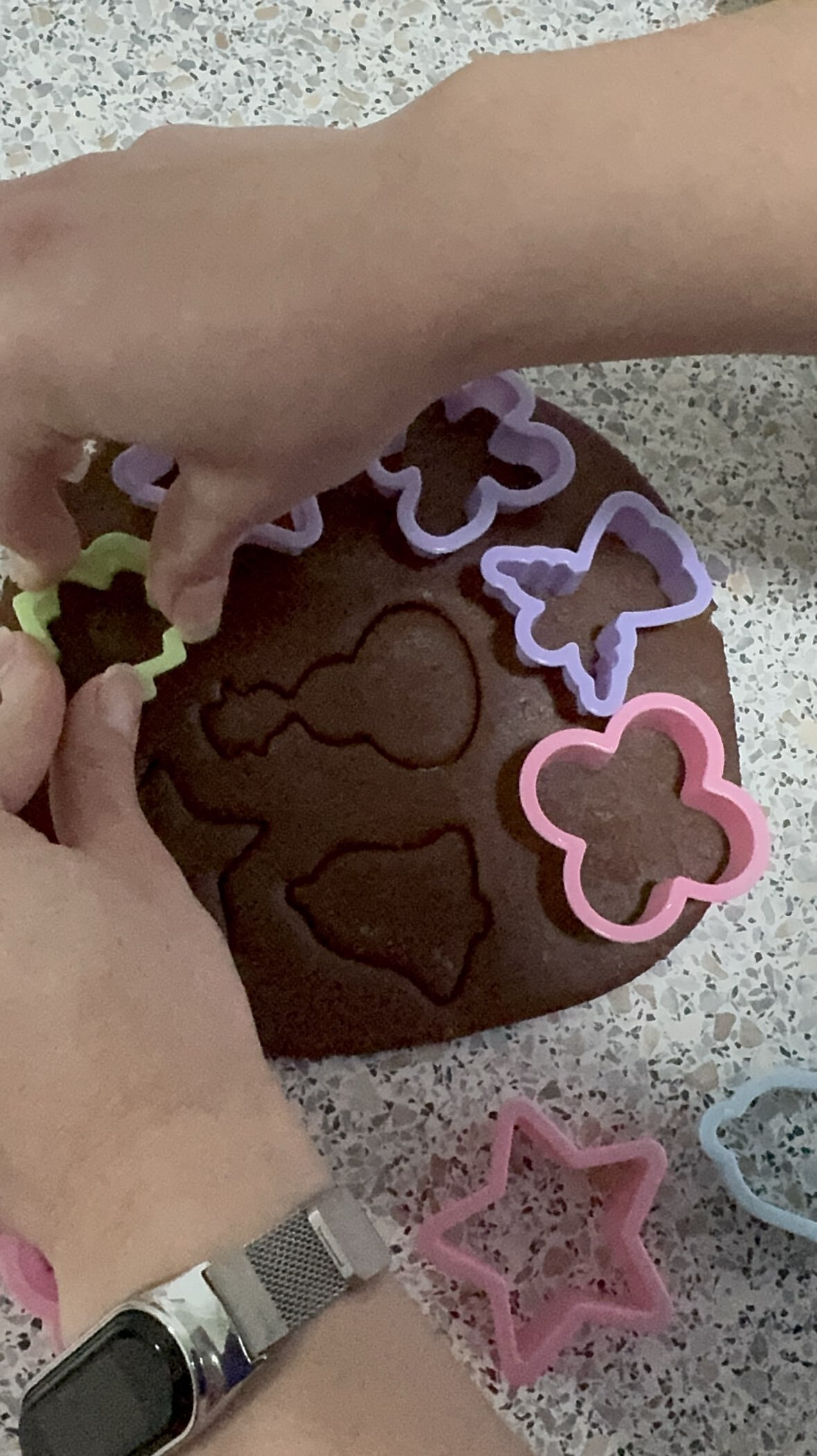 Фотография покупателя товара Формы для печенья новогодние Доляна «Праздник», набор 12 шт., пластик, МИКС - Фото 6