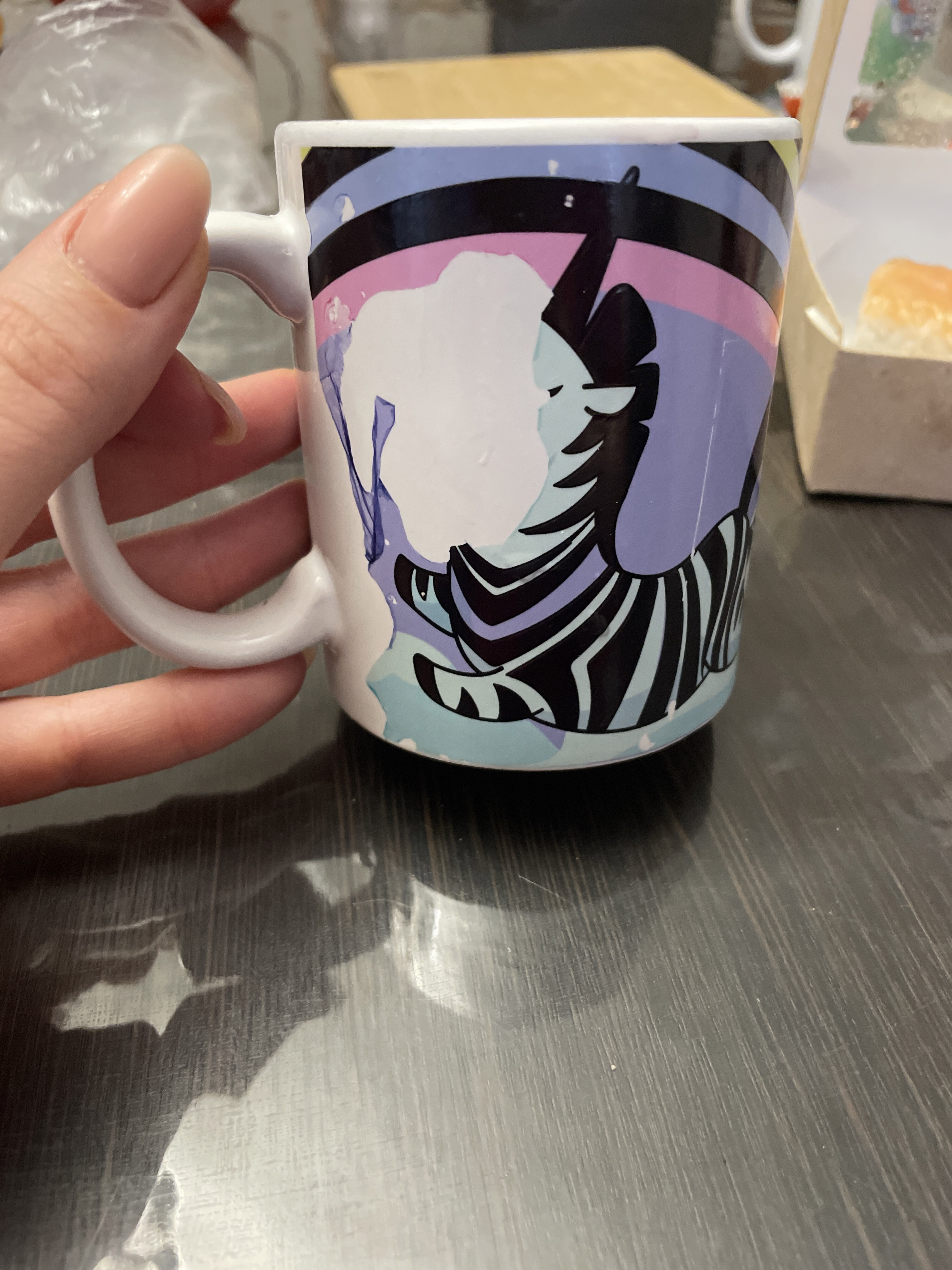 Фотография покупателя товара Кружка - хамелеон Доляна «Единорог», 350 мл, керамика, разноцветная - Фото 7