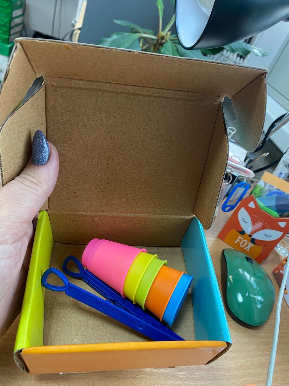 Фотография покупателя товара Набор для сортировки «Сортер-стаканчики: Цветные бомбошки» с пинцетом, по методике Монтессори - Фото 72