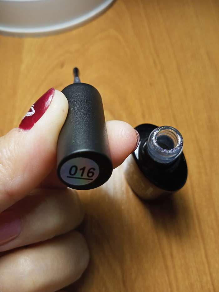 Фотография покупателя товара Гель-лак для ногтей "Хамелеон", трёхфазный LED/UV, для чёрной основы, 10мл, цвет 016 коричневый - Фото 22