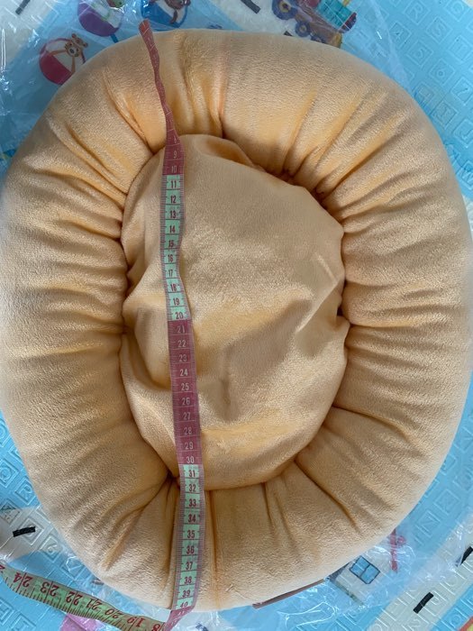 Фотография покупателя товара Лежанка с косточкой, 45х35х11 см, персиковая