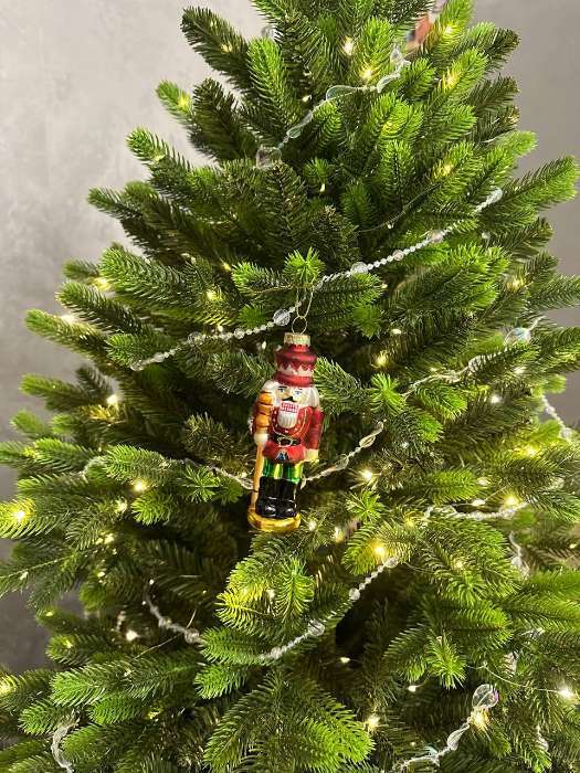 Фотография покупателя товара Искусственная ёлка Max Christmas «Изумрудная», 120 см, d нижнего яруса 88 см, ветки смешанные шарнирные - Фото 5