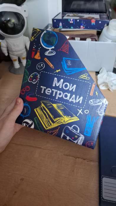 Фотография покупателя товара Лоток настольный А5 «Мои тетради» - Фото 2