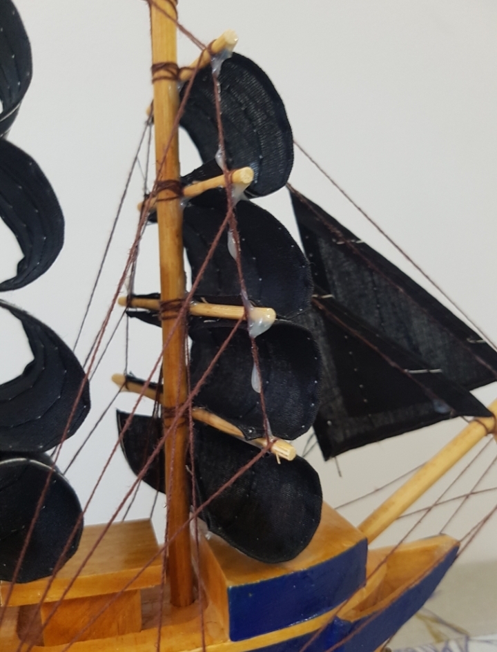 Фотография покупателя товара Корабль сувенирный малый «Олифант», 24×24×4 см - Фото 2