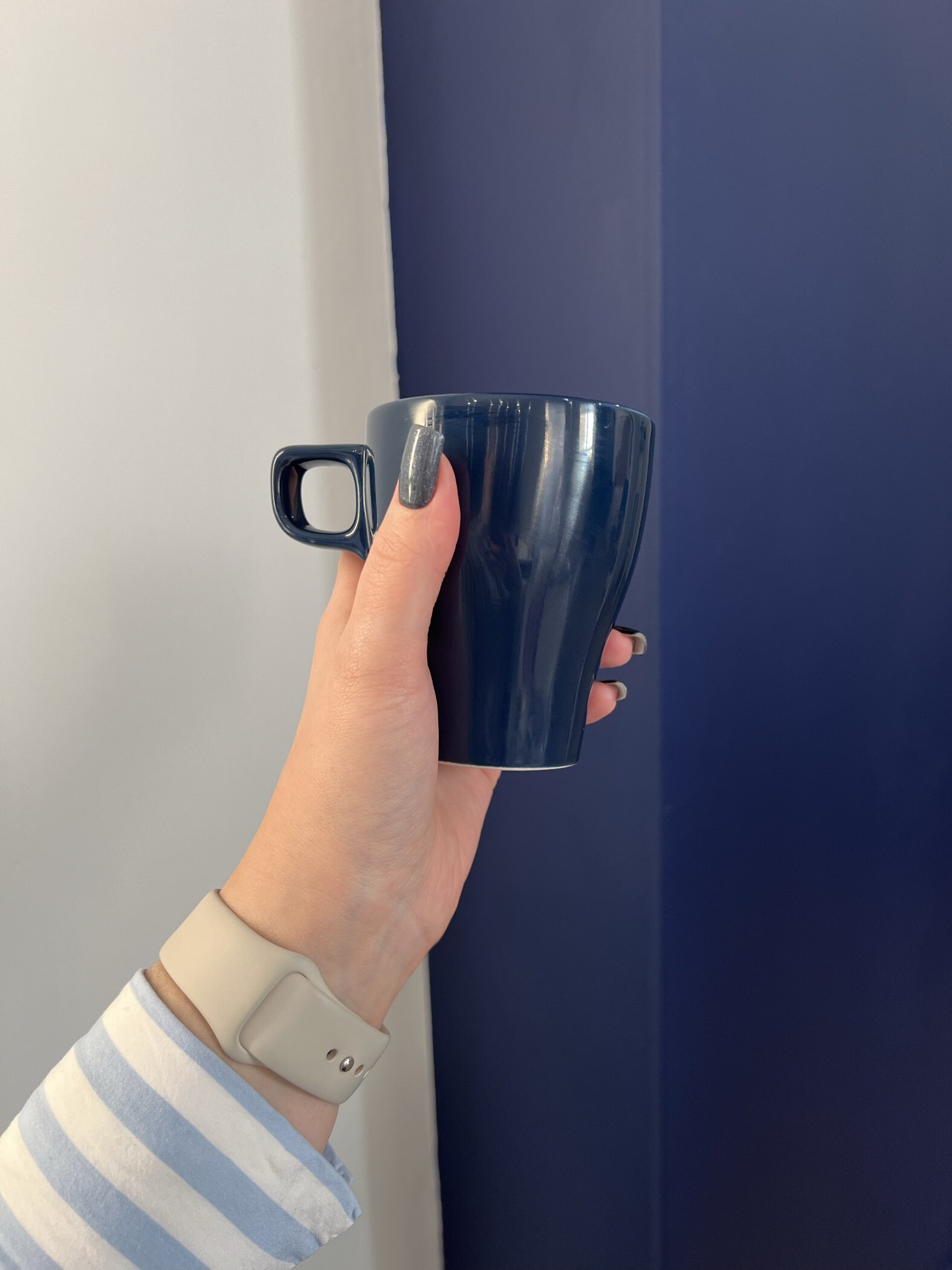 Фотография покупателя товара Кружка Доляна Coffee break, 280 мл, керамика, зелёная - Фото 1