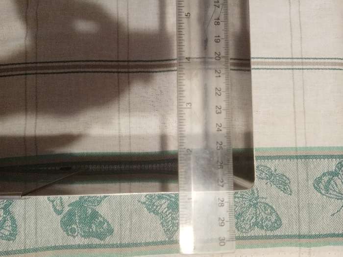 Фотография покупателя товара Форма для выпечки с регулировкой размера "Квадратная", H-14 см, 16х16 - 28х28 см