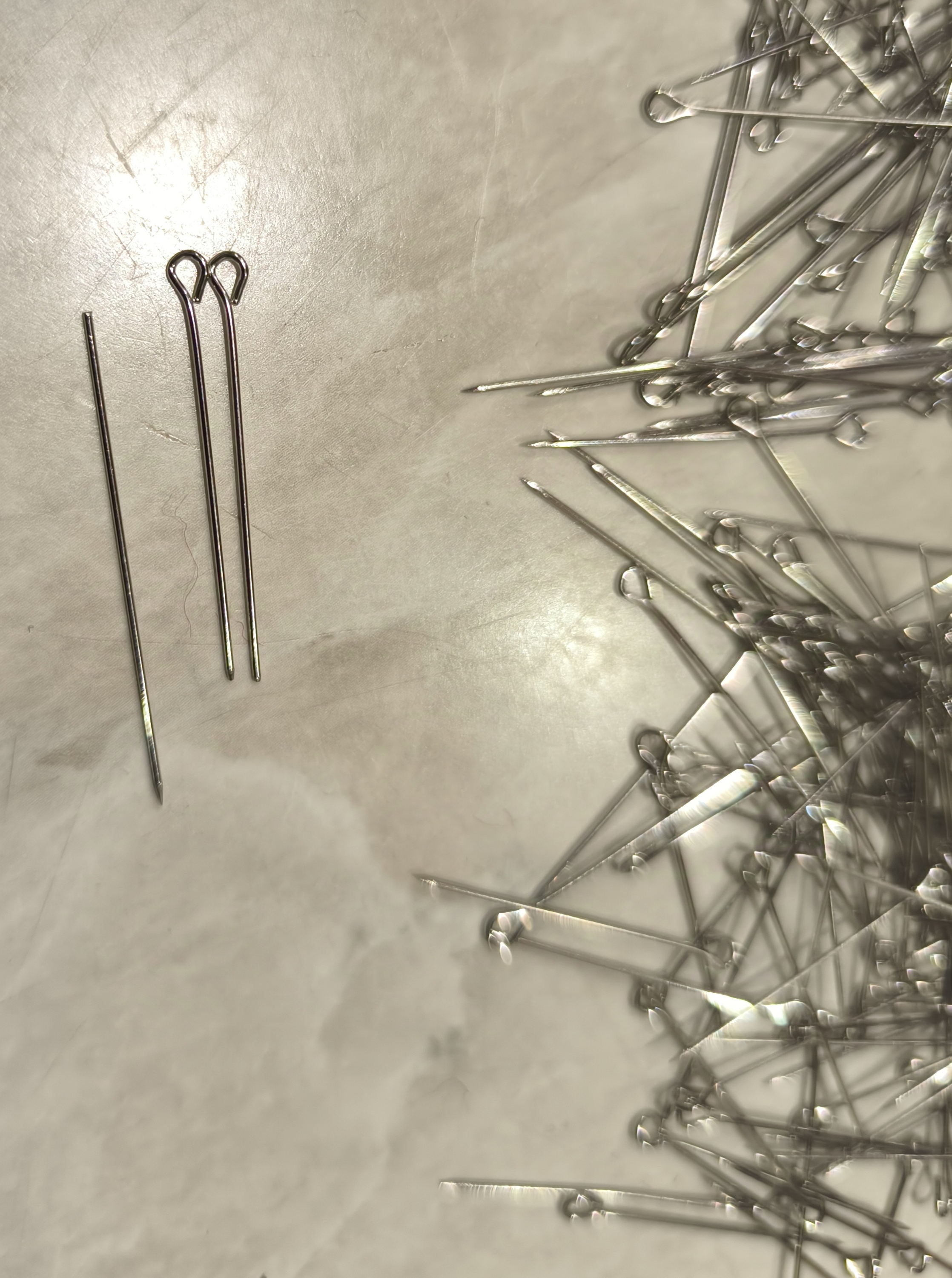 Фотография покупателя товара Булавки портновские, 30 мм, 500±10 шт., цвет серебряный - Фото 3