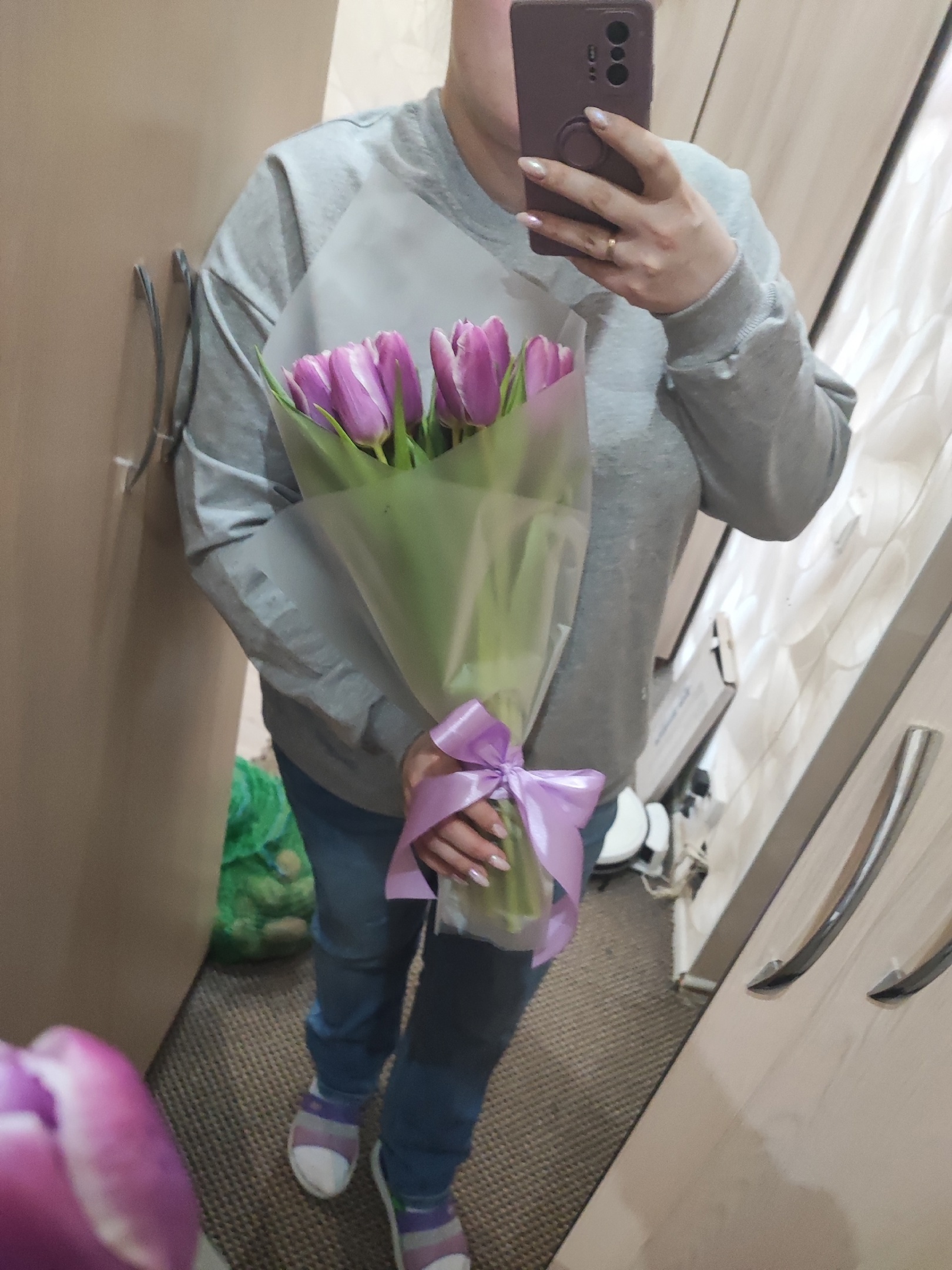 Фотография покупателя товара Пленка для декора и флористики, прозрачная в листах, 67×67±5%см 50 мкм - Фото 1