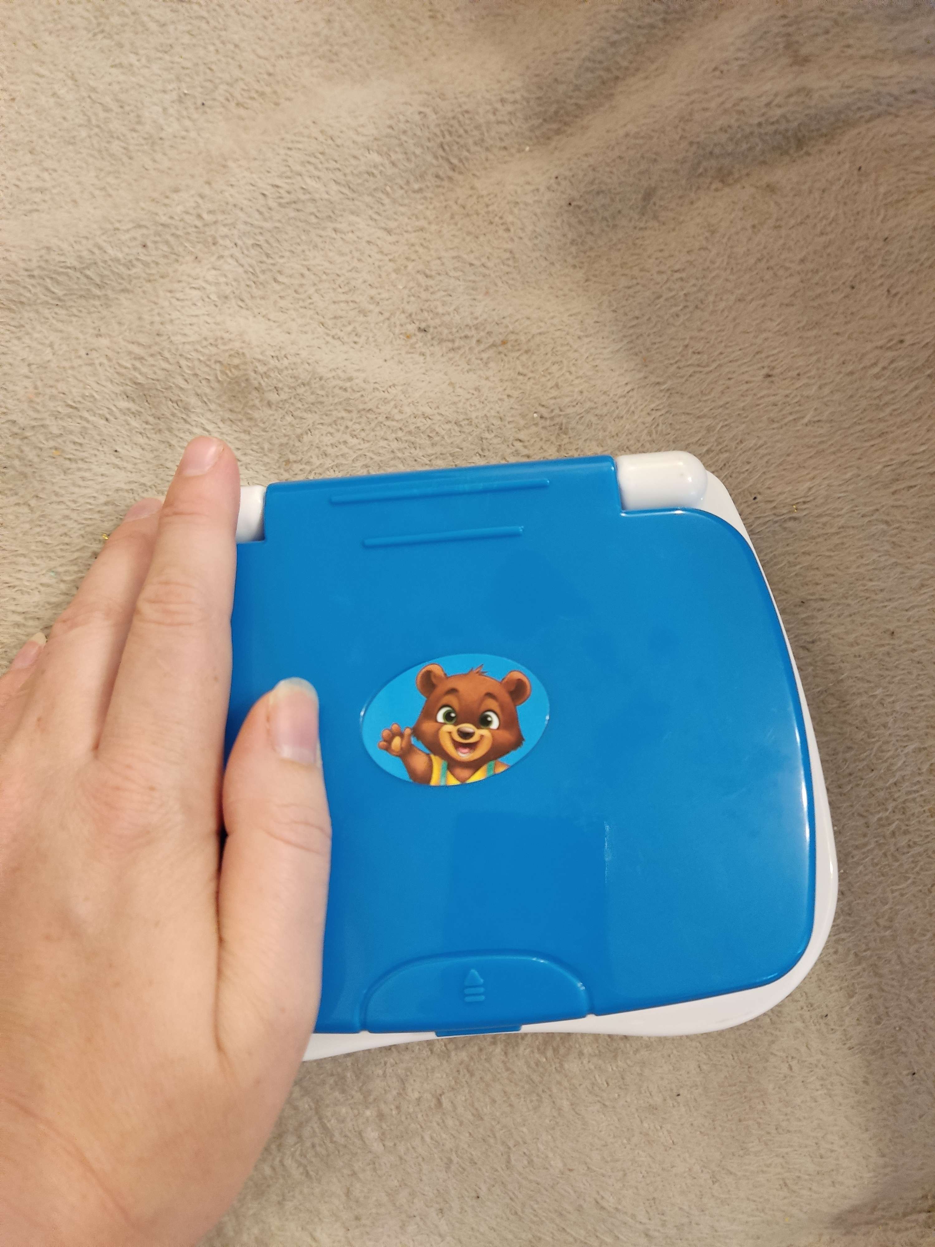 Фотография покупателя товара Игрушка обучающая «Умный компьютер», цвет голубой