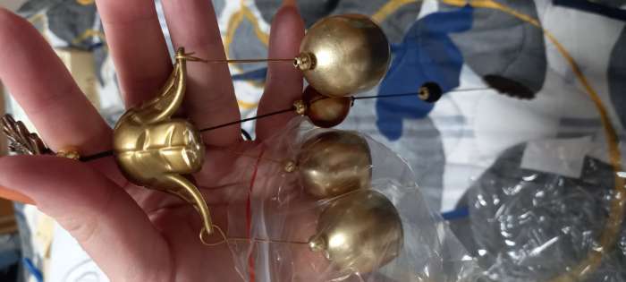 Фотография покупателя товара Музыка ветра «Солнце», 3 колокольчика, 35 см - Фото 1