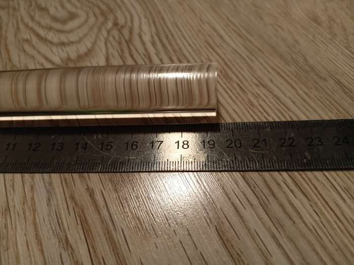 Фотография покупателя товара Скалка акриловая для творчества - Фото 1