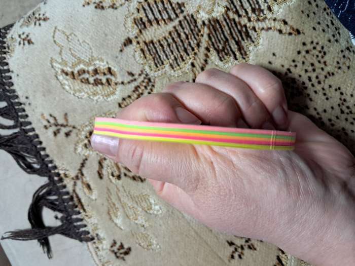 Фотография покупателя товара Блок с липким краем, «Сердце» 50 листов, флуоресцентные 5 цветов - Фото 1